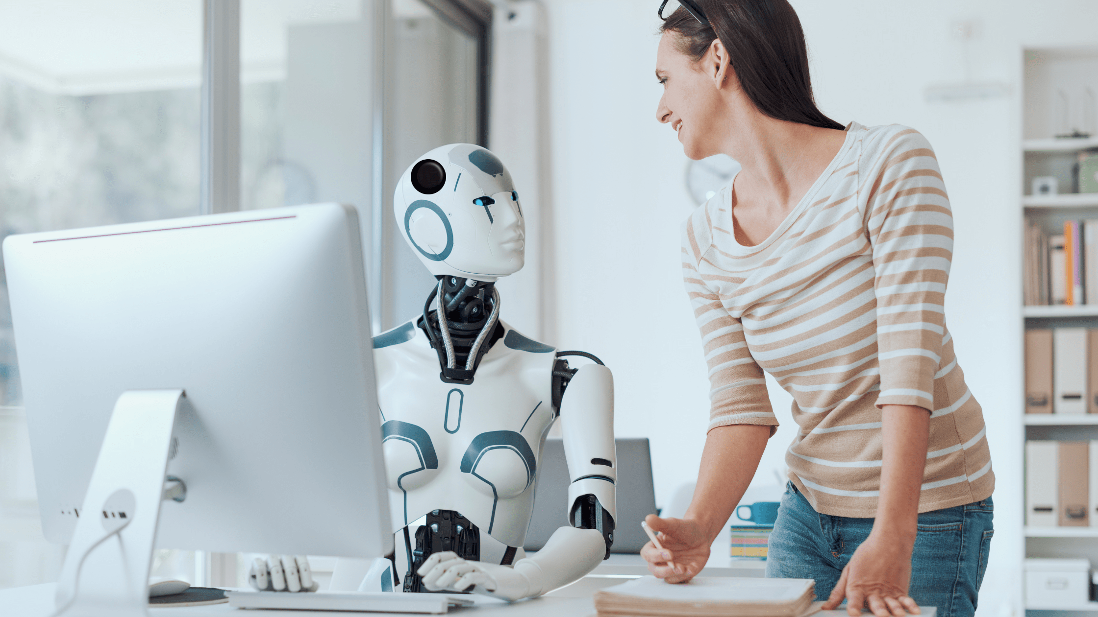 This is about AI agents and People working together